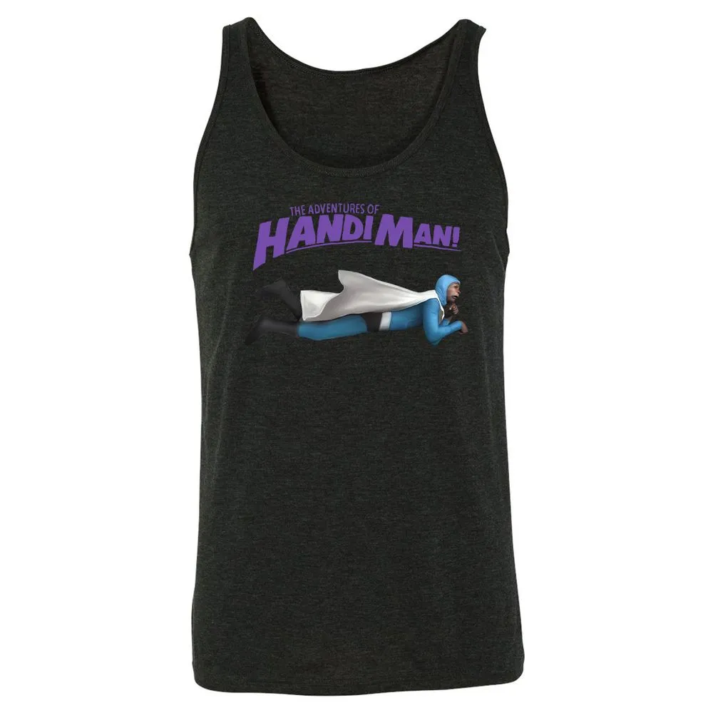Unisex Jersey Tank - 9UG8X64S - Charcoal Black Triblend - 5