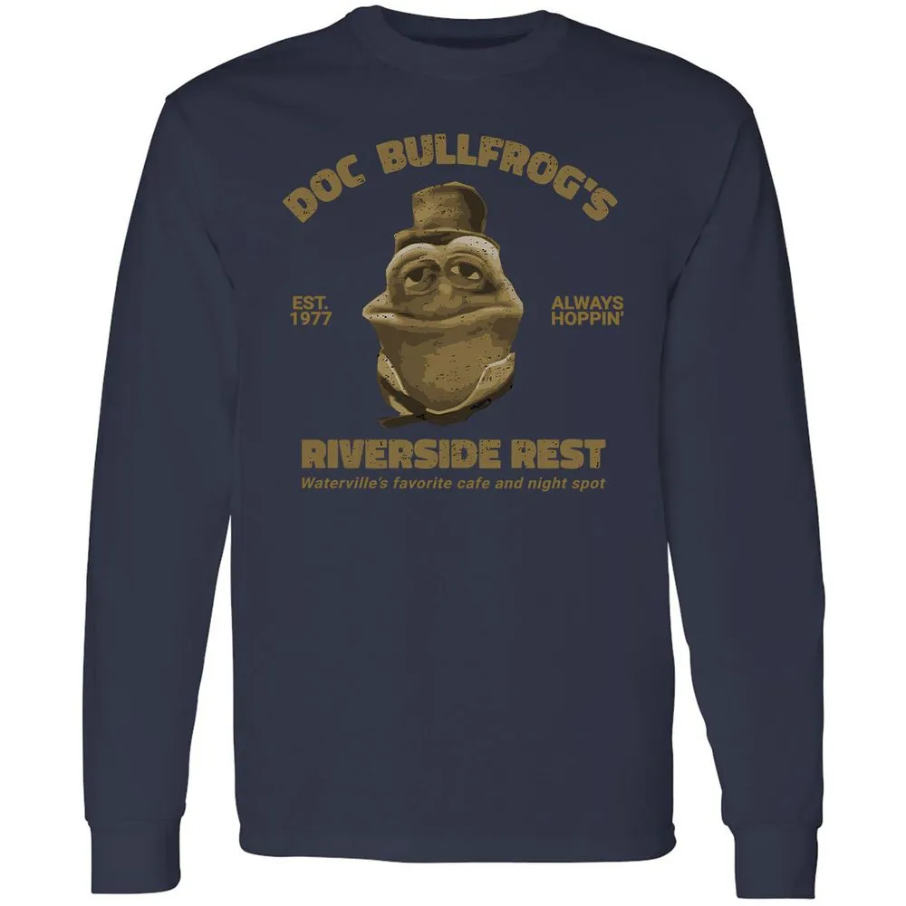 Long Sleeve T-Shirt - VYK7J1DP - Navy - 12