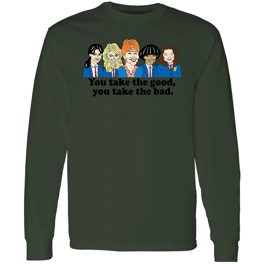 Long Sleeve T-Shirt - VQXLEVK9 - Forest Green - 8