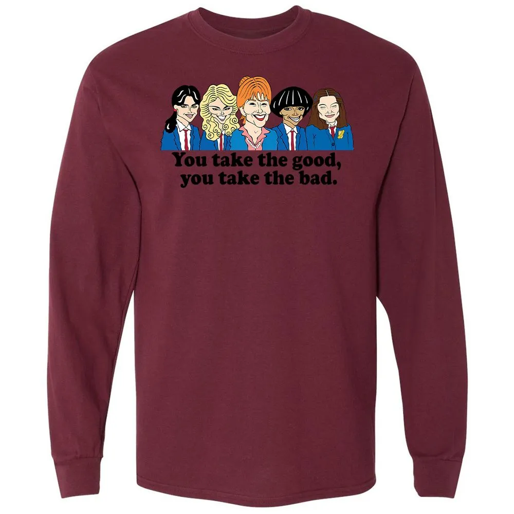 Long Sleeve T-Shirt - VQXLEVK9 - Maroon - 11