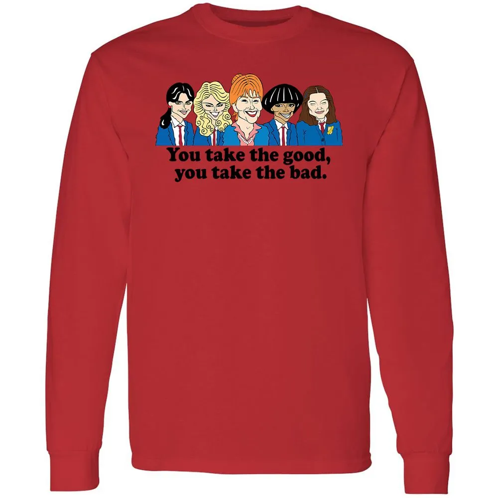 Long Sleeve T-Shirt - VQXLEVK9 - Red - 14