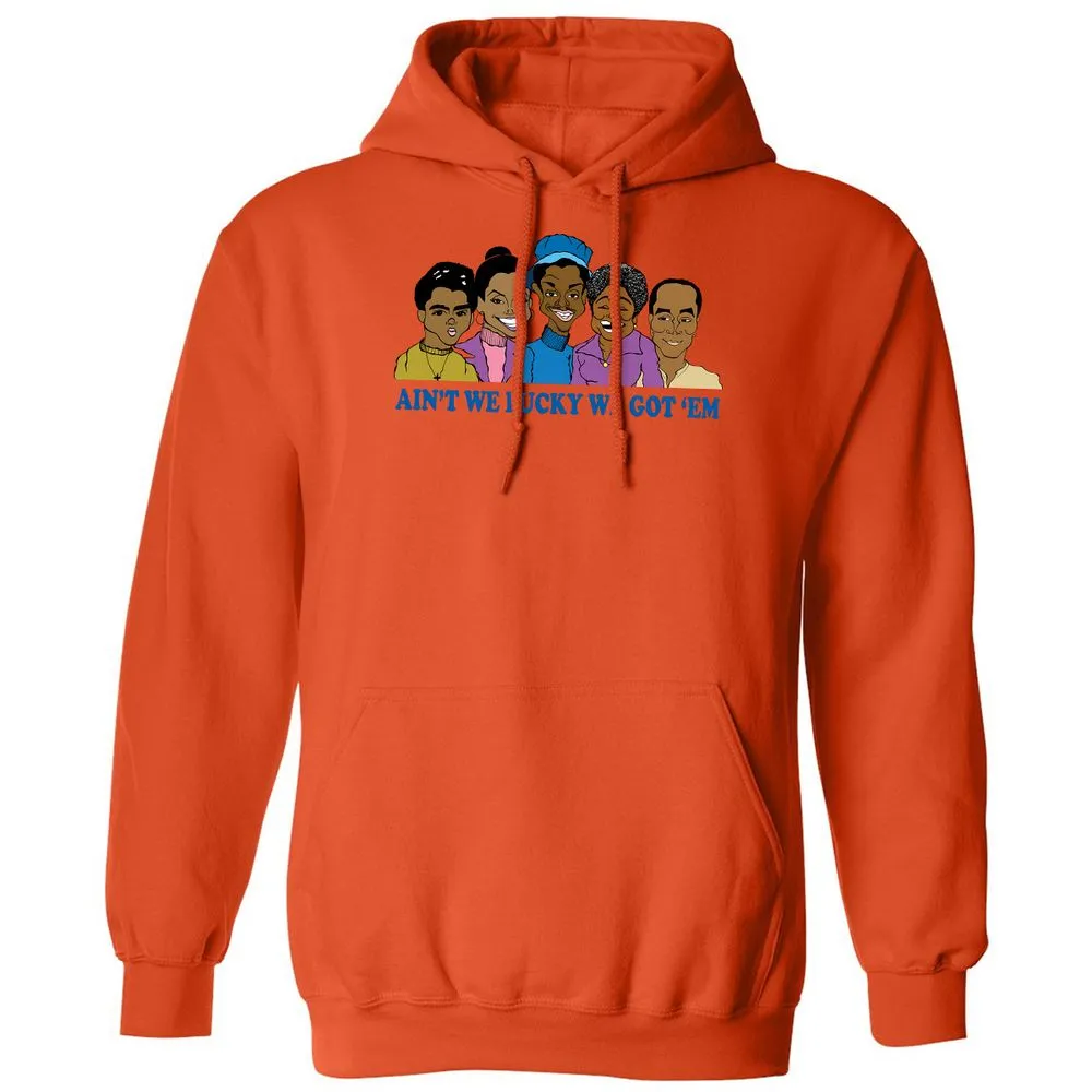 Classic Unisex Hoodie - SDKB9CYT - Orange - 10
