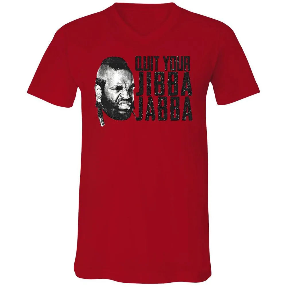 Unisex V-Neck T-Shirt - TLUMHTFQ - Red - 3