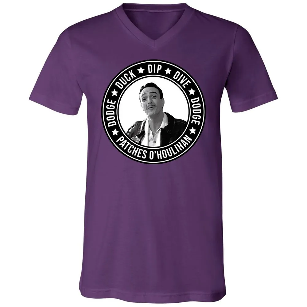 Unisex V-Neck T-Shirt - WHCH8HE1 - Team Purple - 2