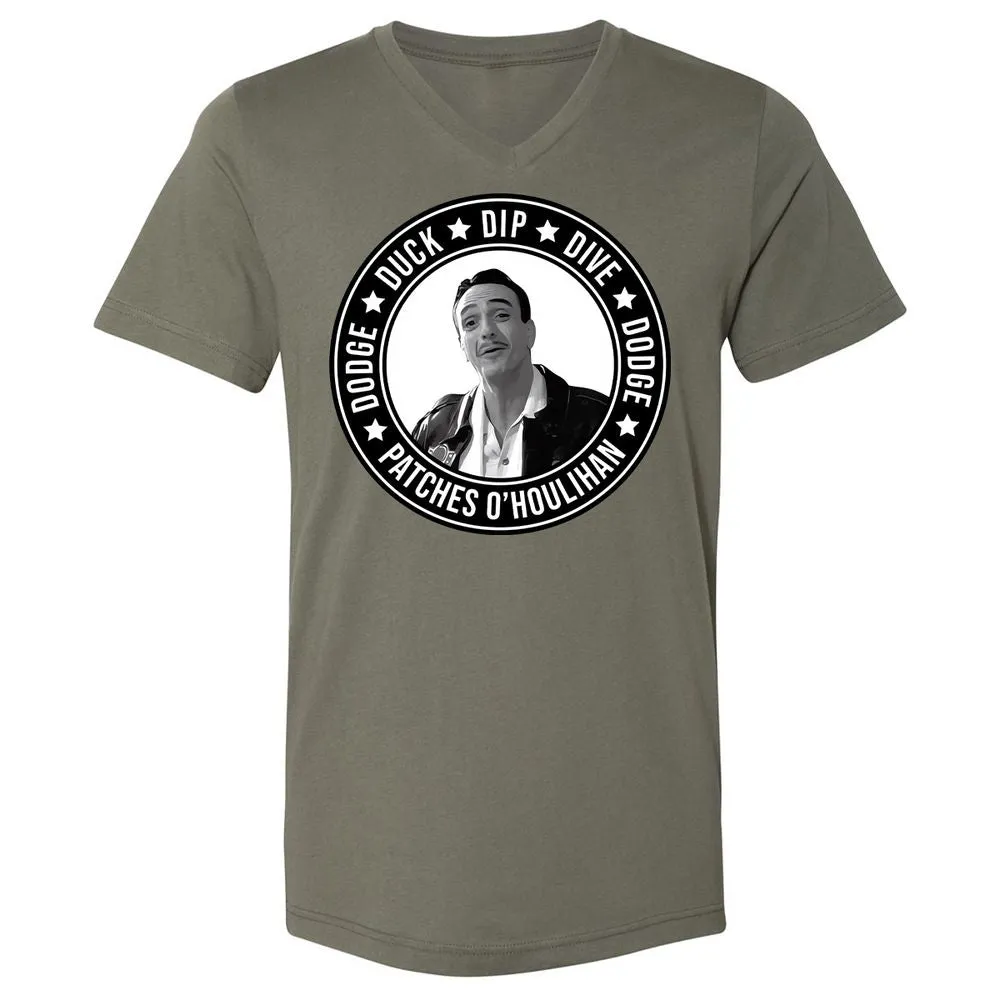 Unisex V-Neck T-Shirt - WHCH8HE1 - Military Green - 10