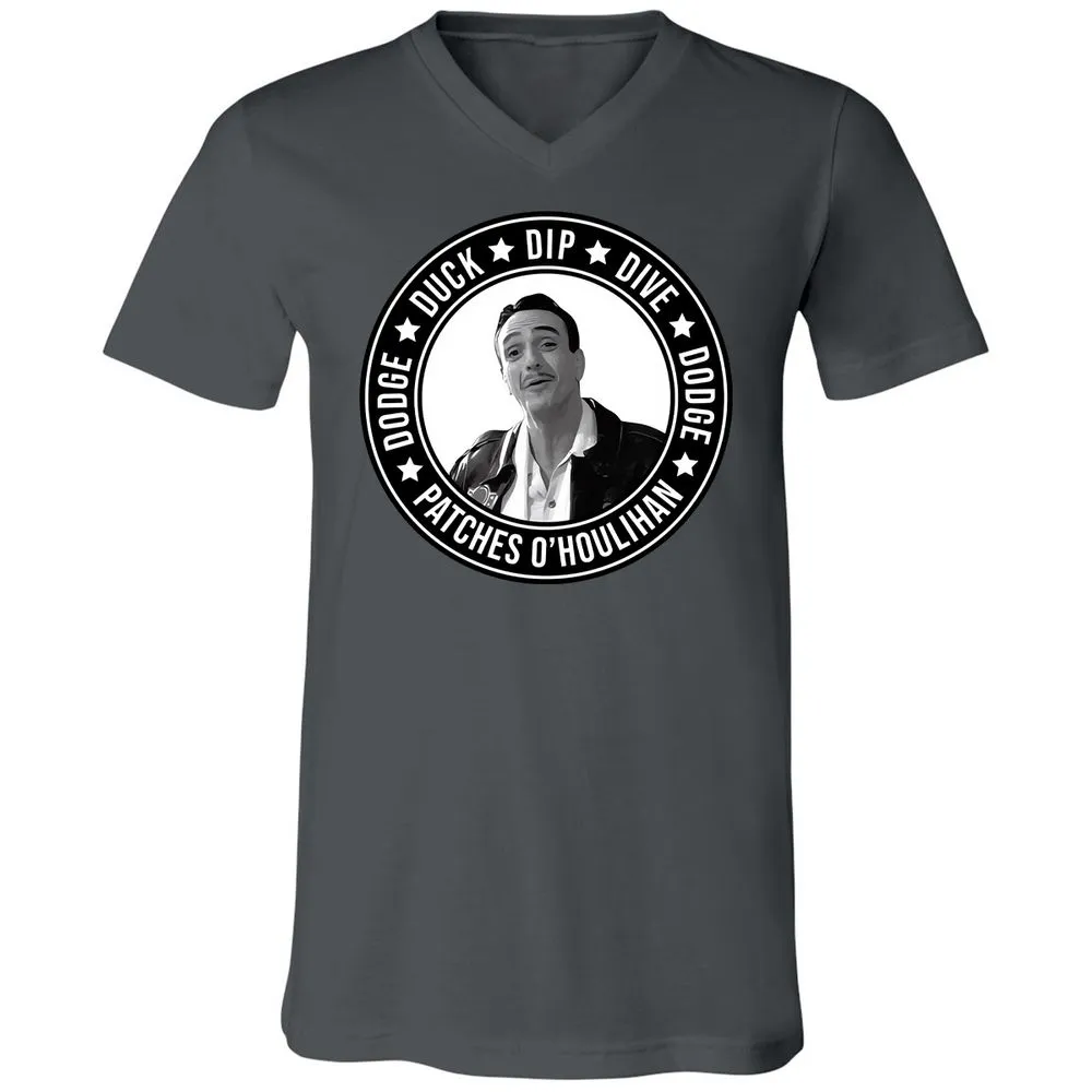 Unisex V-Neck T-Shirt - WHCH8HE1 - Asphalt - 12