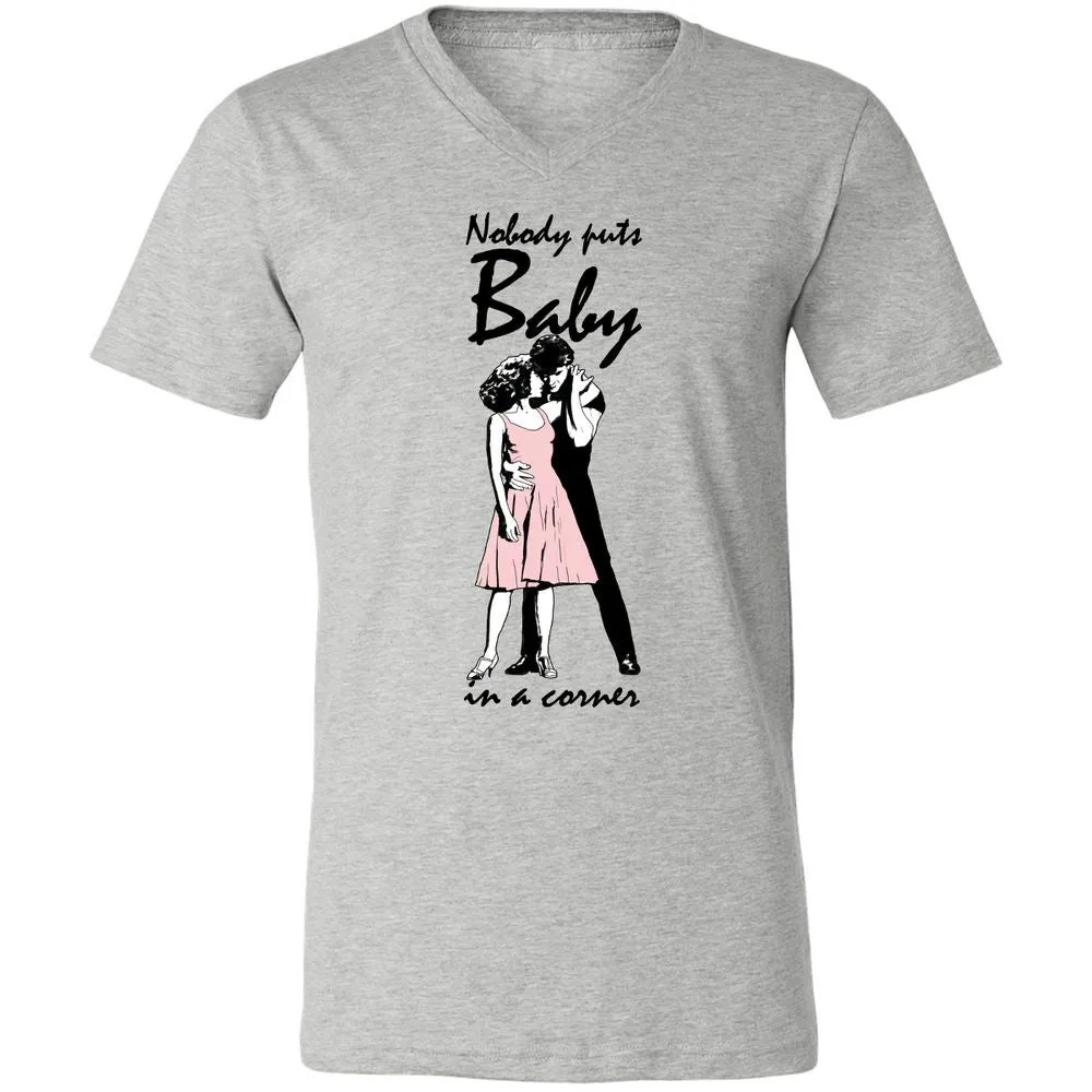 Unisex V-Neck T-Shirt - 47WA61PC - Athletic Heather - 7