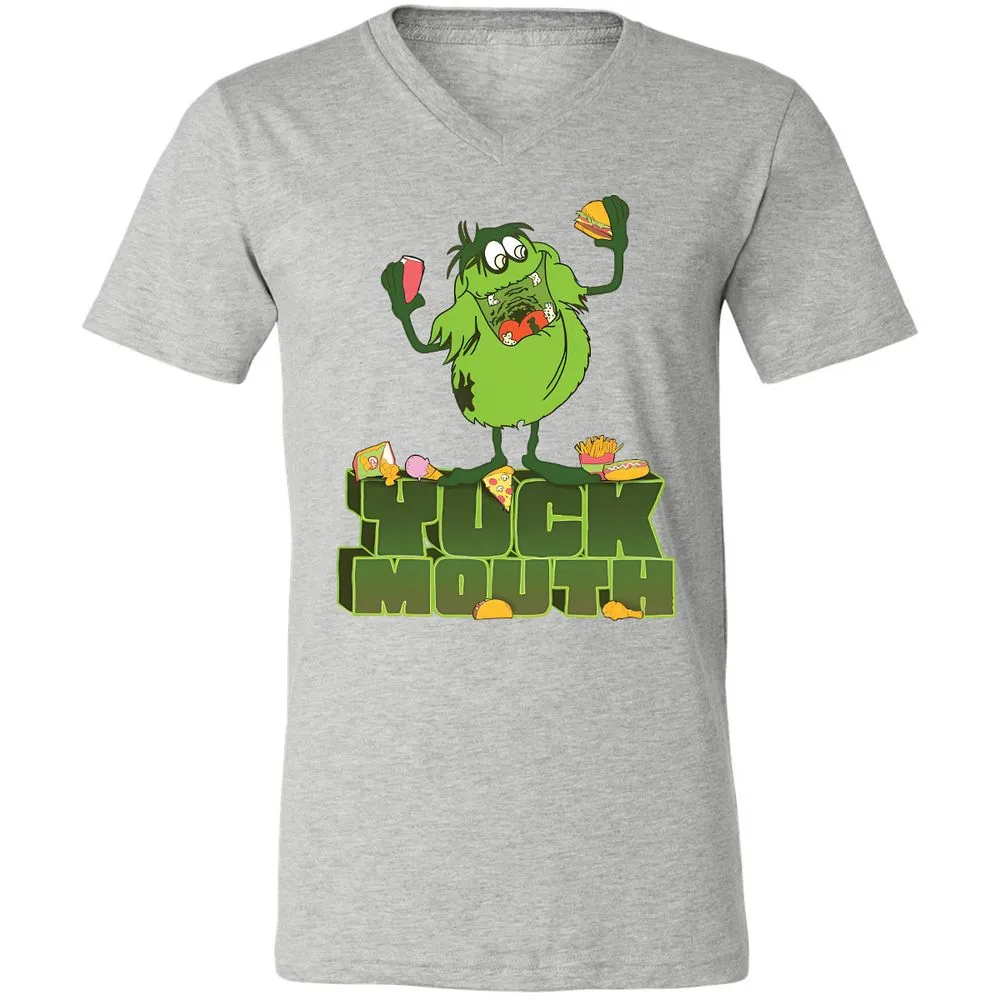 Unisex V-Neck T-Shirt - 7NP8WMYE - Athletic Heather - 7