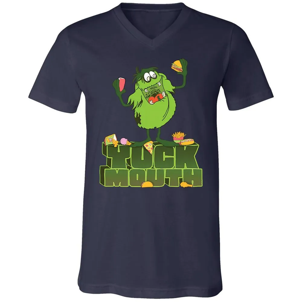 Unisex V-Neck T-Shirt - 7NP8WMYE - Navy - 9