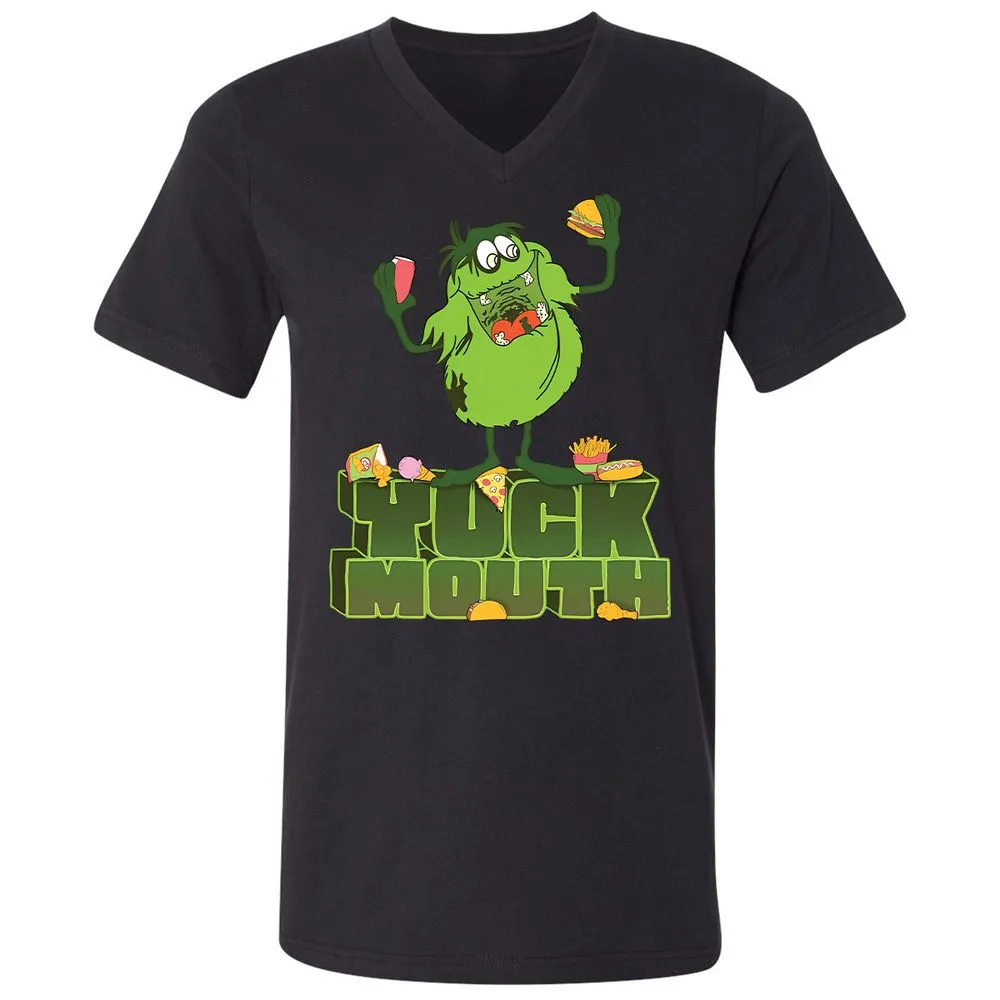 Unisex V-Neck T-Shirt - 7NP8WMYE - Black - 16