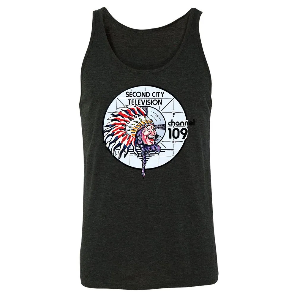 Unisex Jersey Tank - SZ3N2ZJV - Charcoal Black Triblend - 5