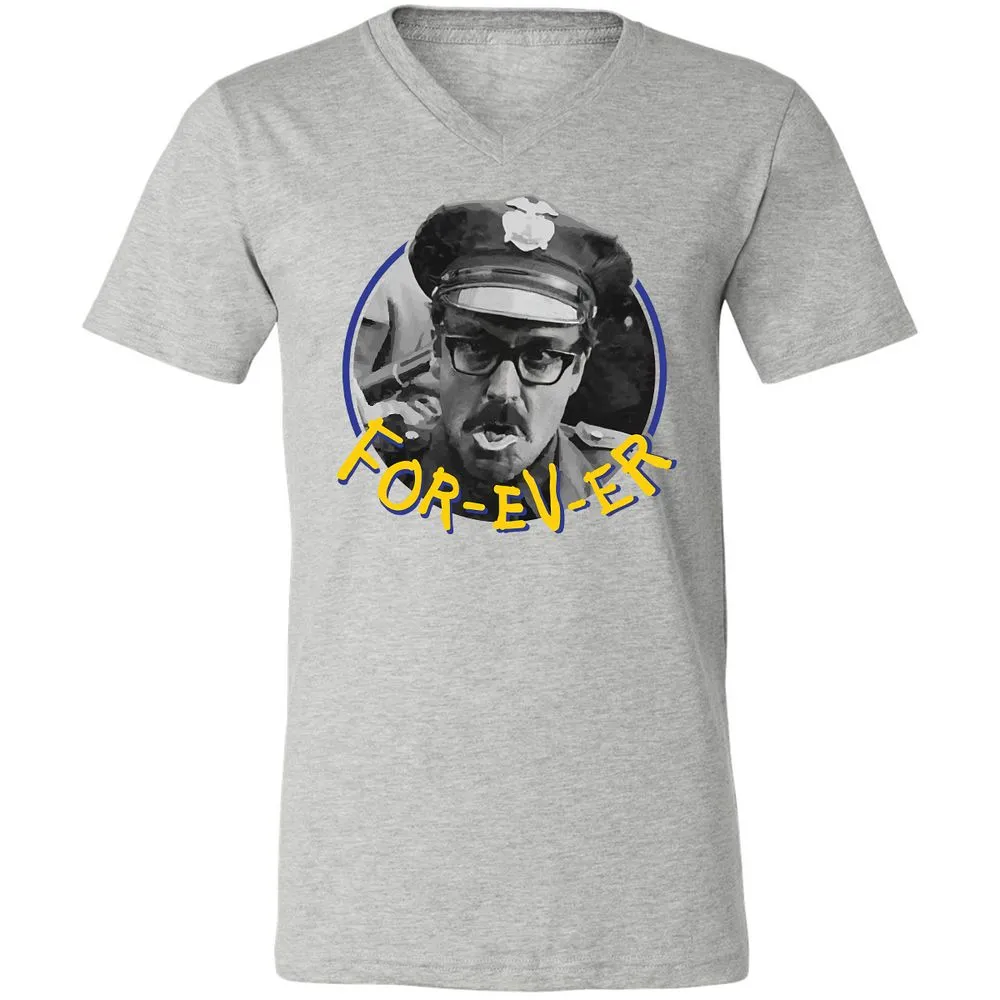 Unisex V-Neck T-Shirt - MD6PWGUB - Athletic Heather - 7