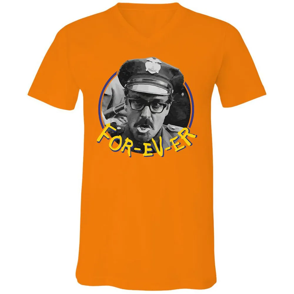 Unisex V-Neck T-Shirt - MD6PWGUB - Orange - 11
