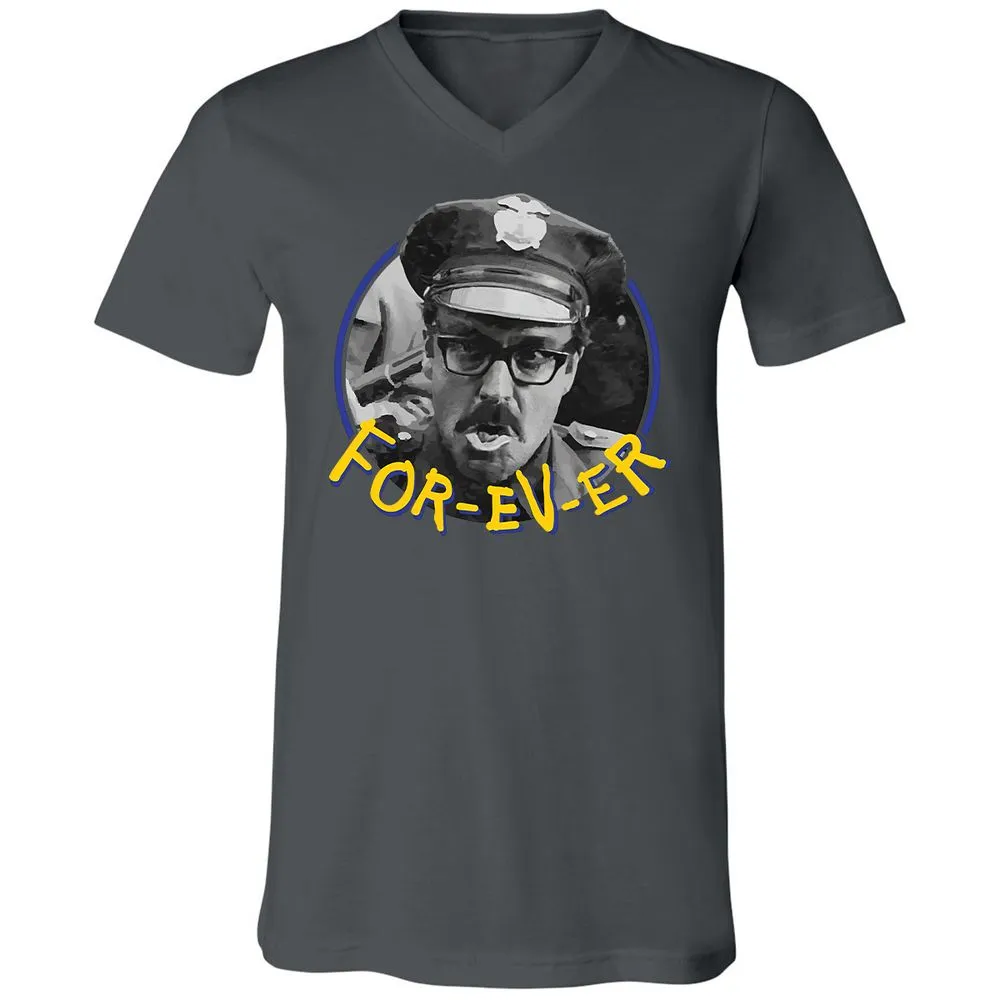 Unisex V-Neck T-Shirt - MD6PWGUB - Asphalt - 12