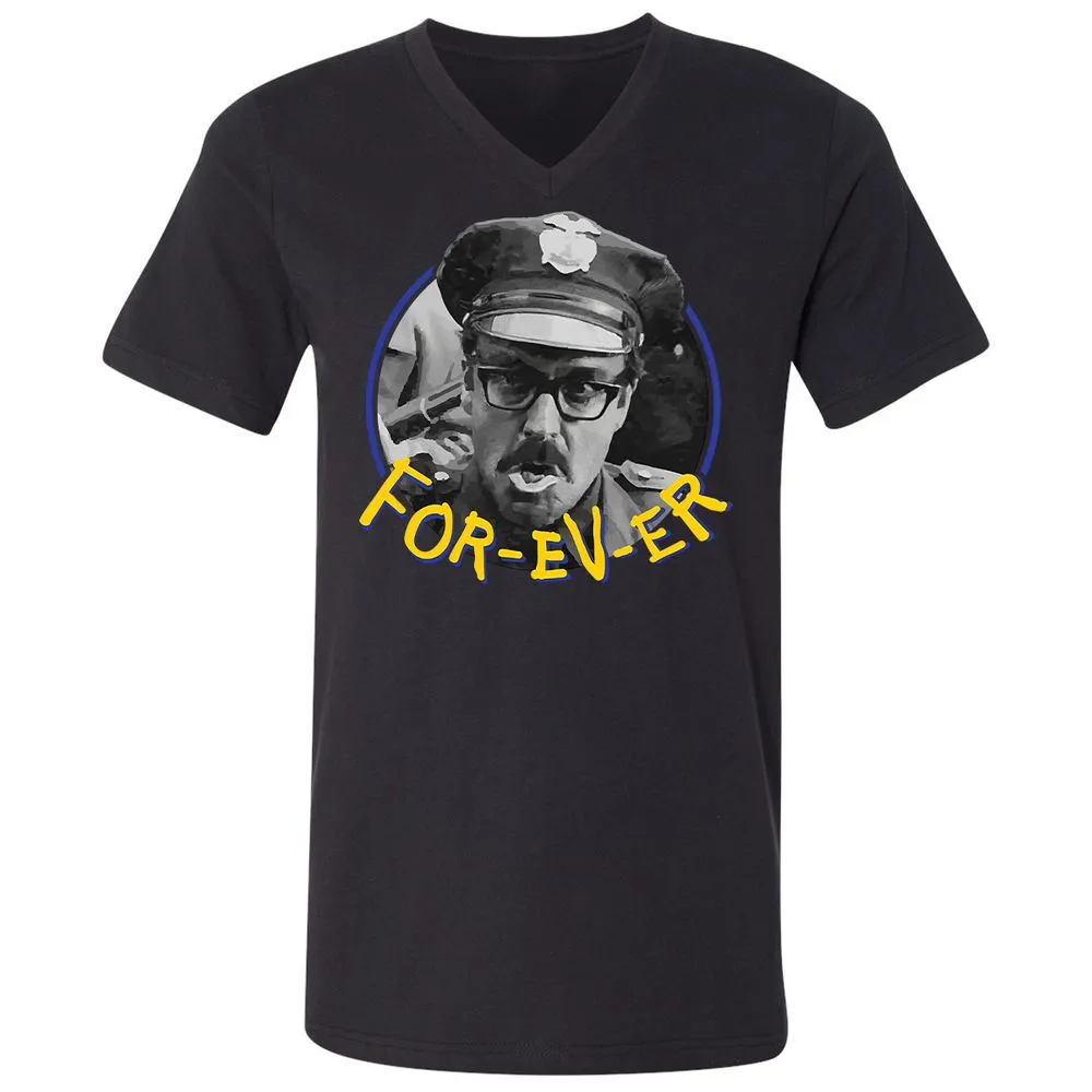 Unisex V-Neck T-Shirt - MD6PWGUB - Black - 16