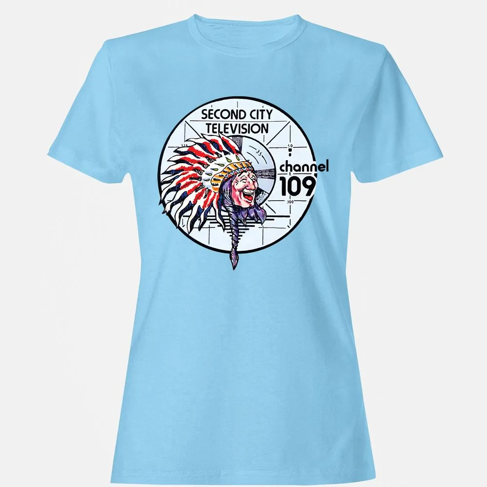 Women's T-Shirt - NAWKMEHY - Light Blue - 8