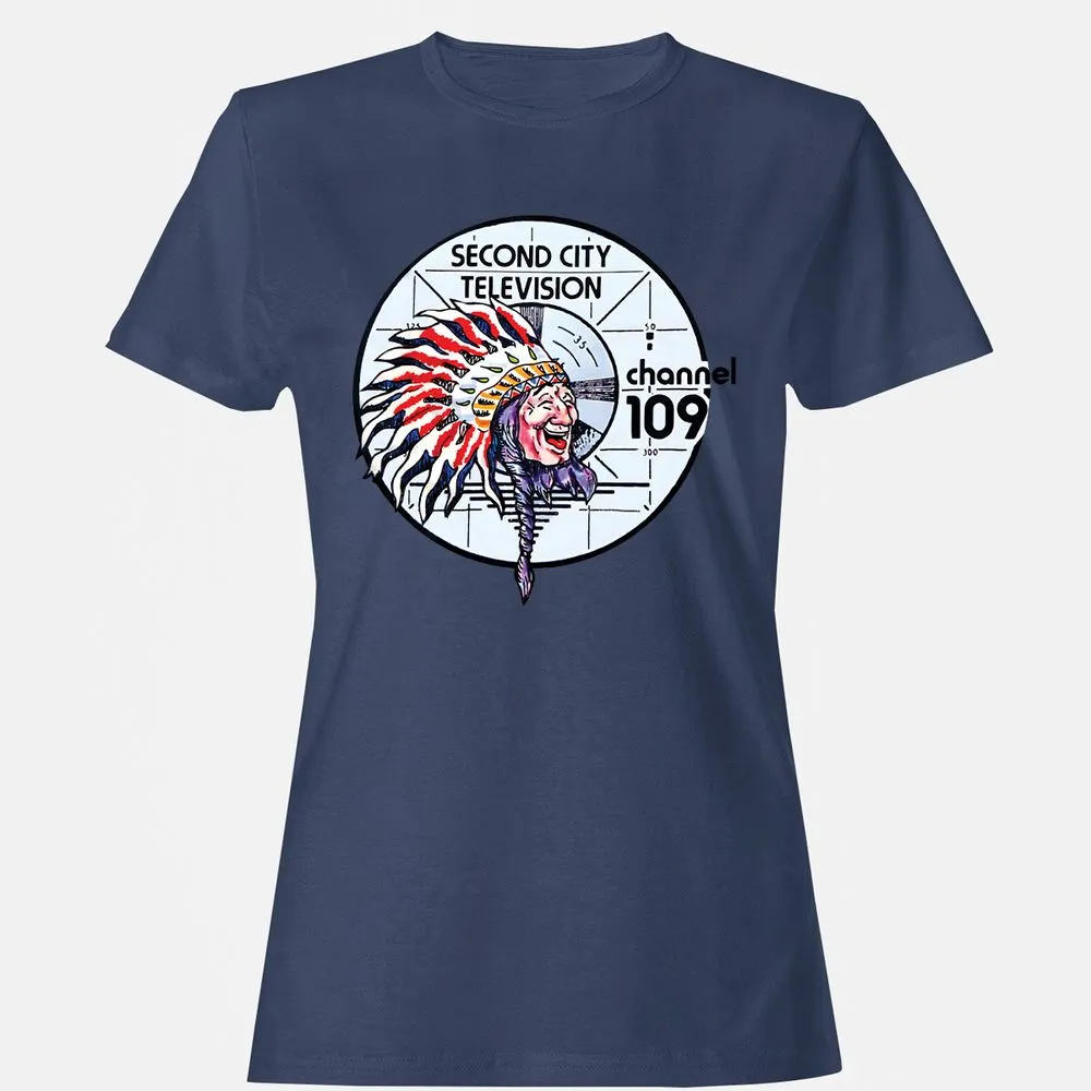 Women's T-Shirt - NAWKMEHY - Navy - 10