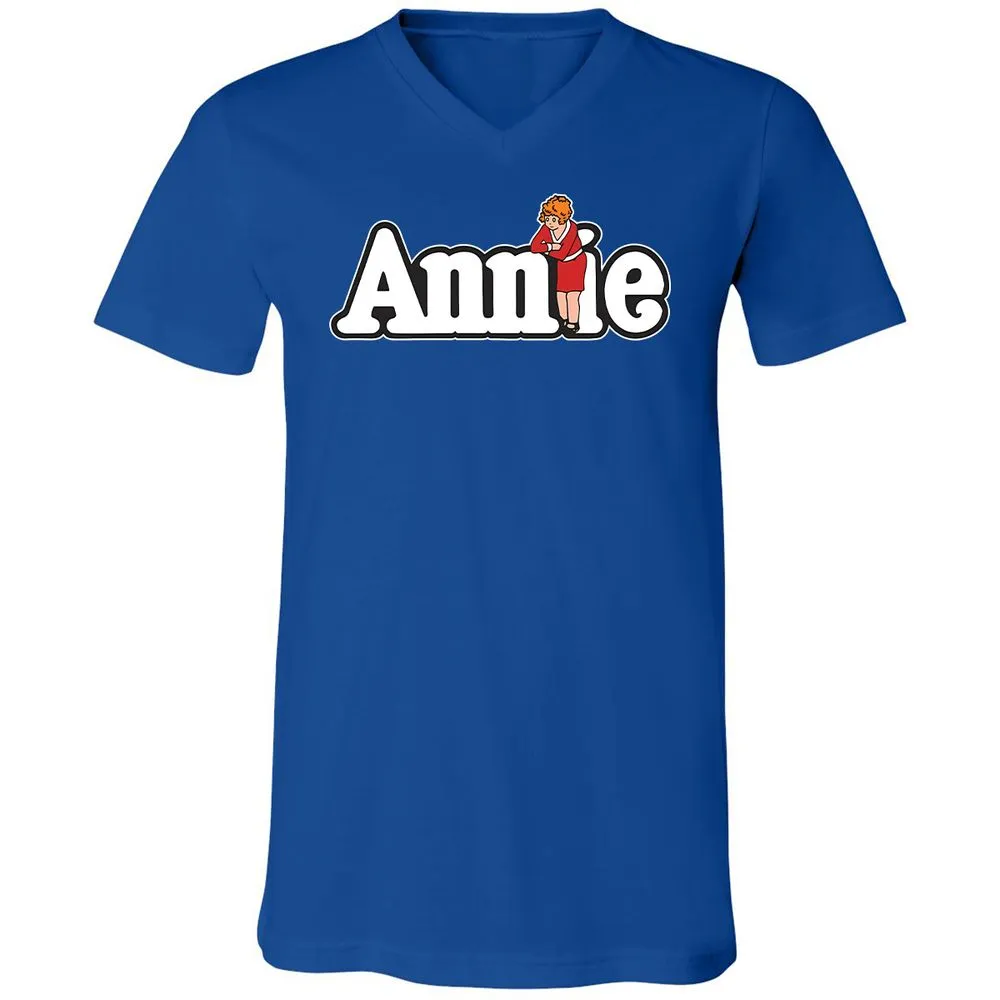 Unisex V-Neck T-Shirt - NQG1NV8N - True Royal - 4