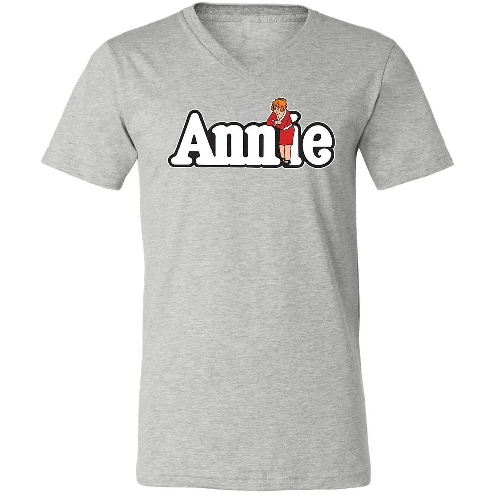 Unisex V-Neck T-Shirt - NQG1NV8N - Athletic Heather - 7