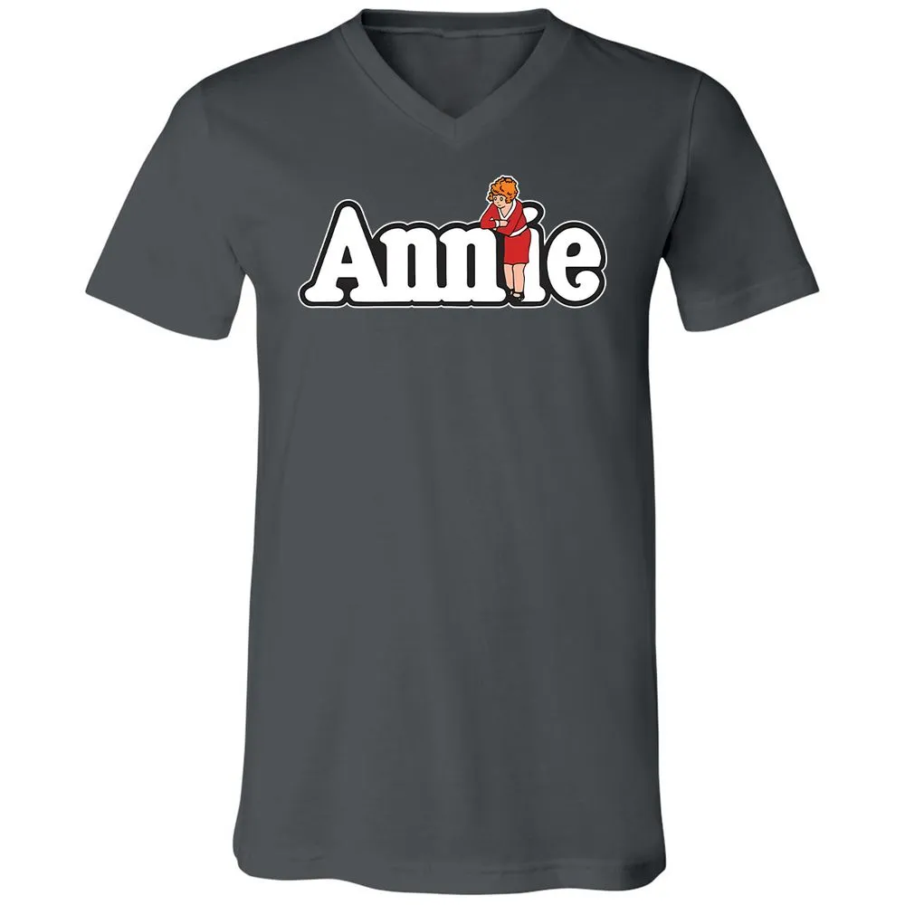 Unisex V-Neck T-Shirt - NQG1NV8N - Asphalt - 12