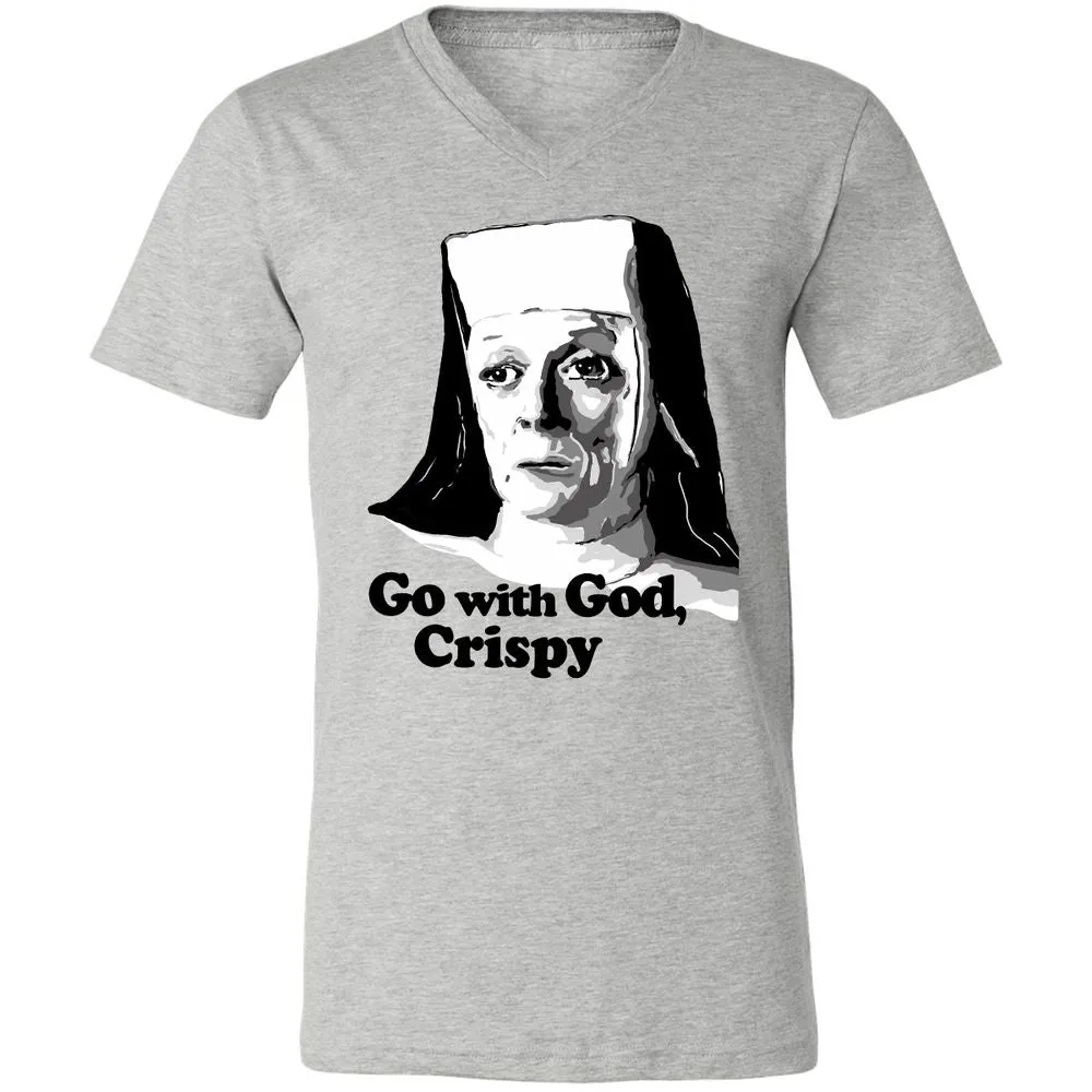 Unisex V-Neck T-Shirt - VFBUVKW9 - Athletic Heather - 7