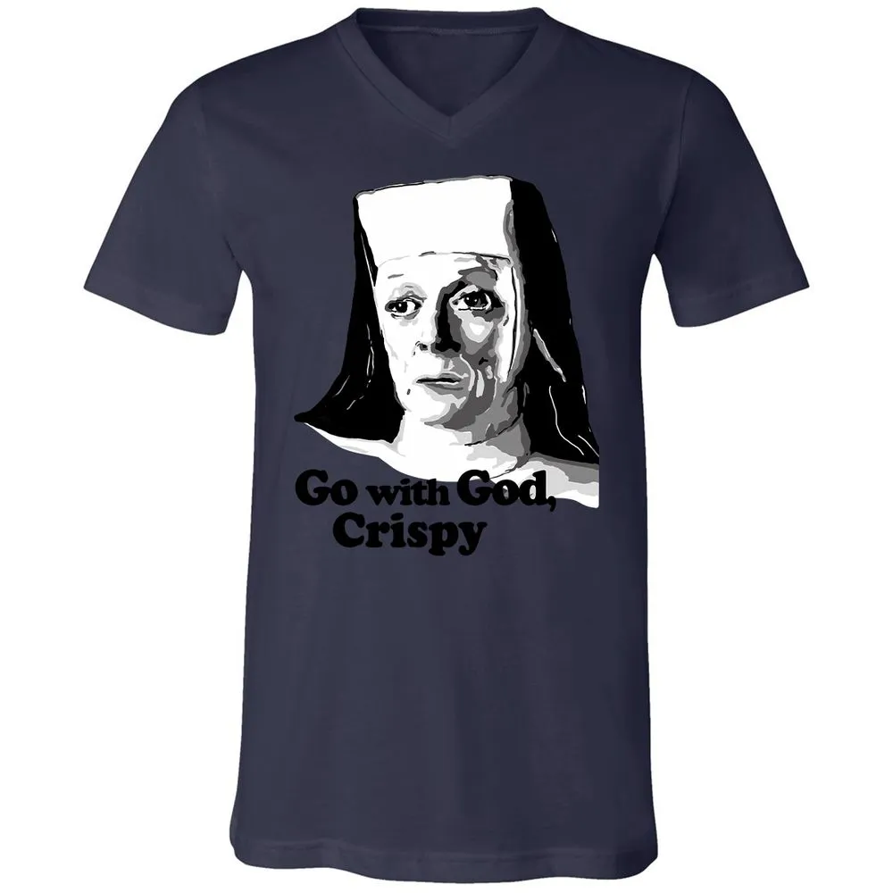 Unisex V-Neck T-Shirt - VFBUVKW9 - Navy - 9