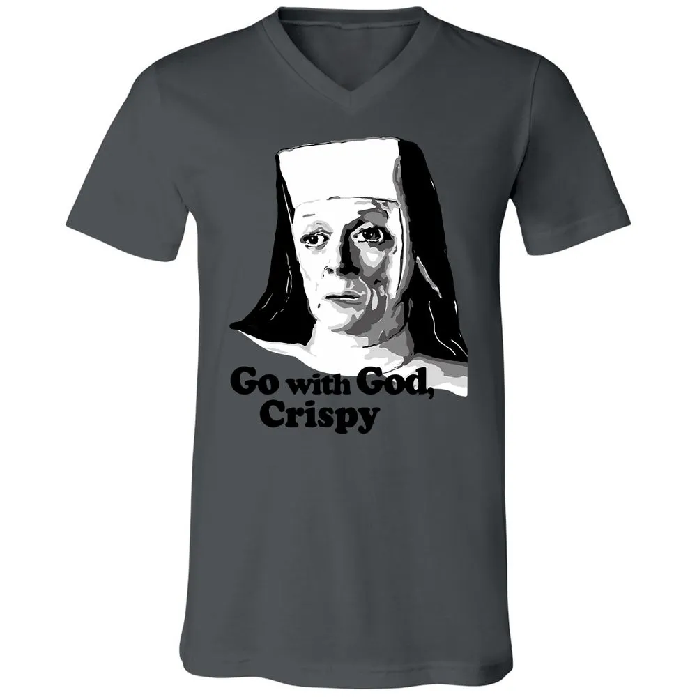 Unisex V-Neck T-Shirt - VFBUVKW9 - Asphalt - 12