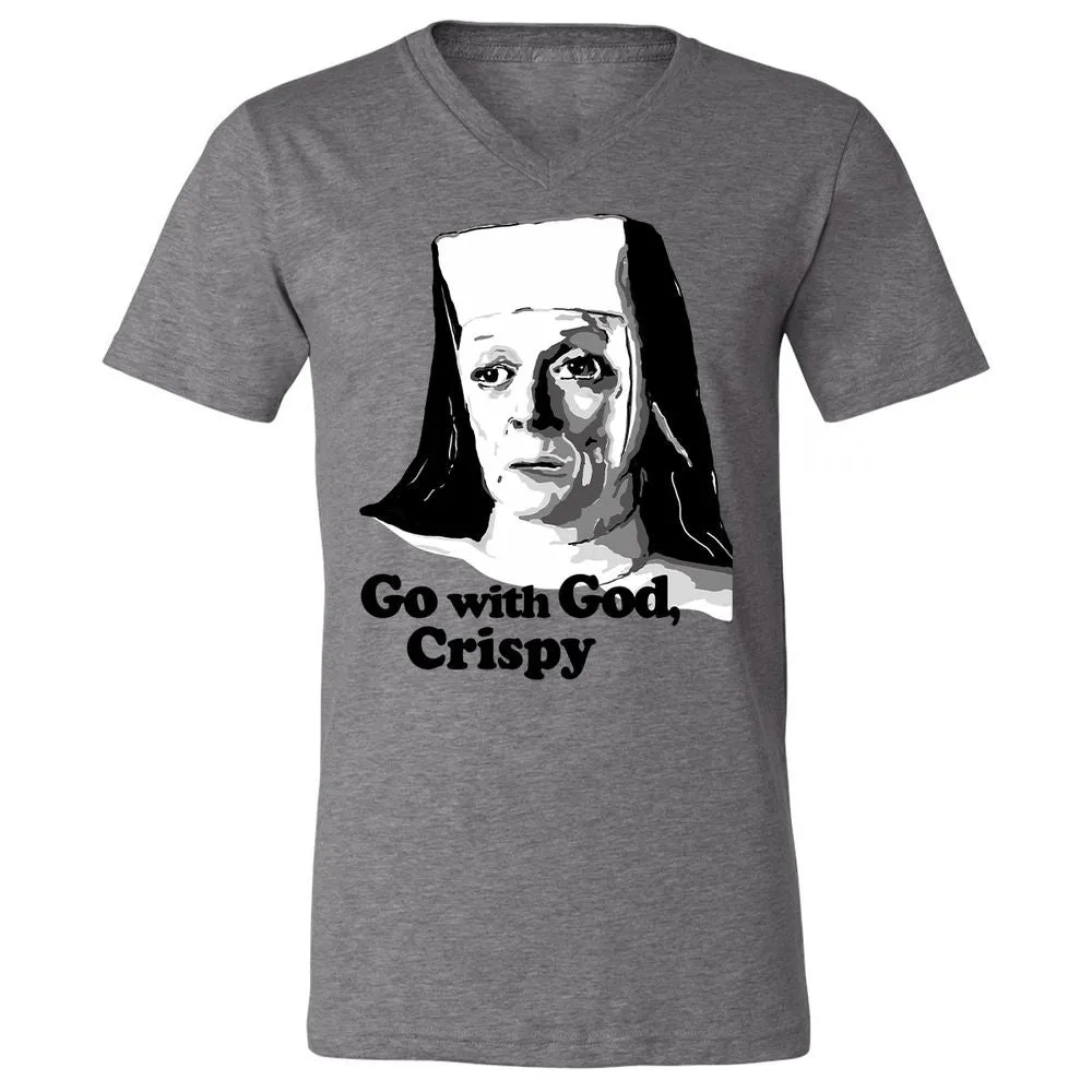 Unisex V-Neck T-Shirt - VFBUVKW9 - Deep Heather - 13