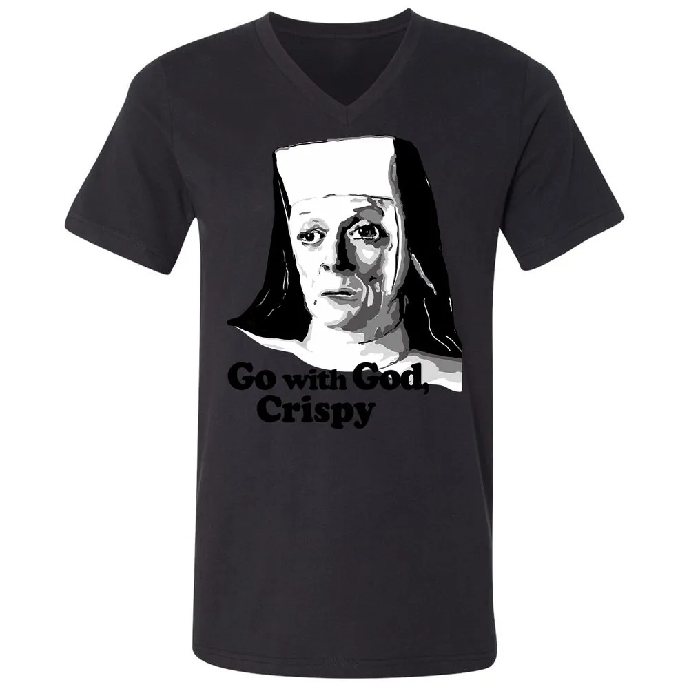 Unisex V-Neck T-Shirt - VFBUVKW9 - Black - 16