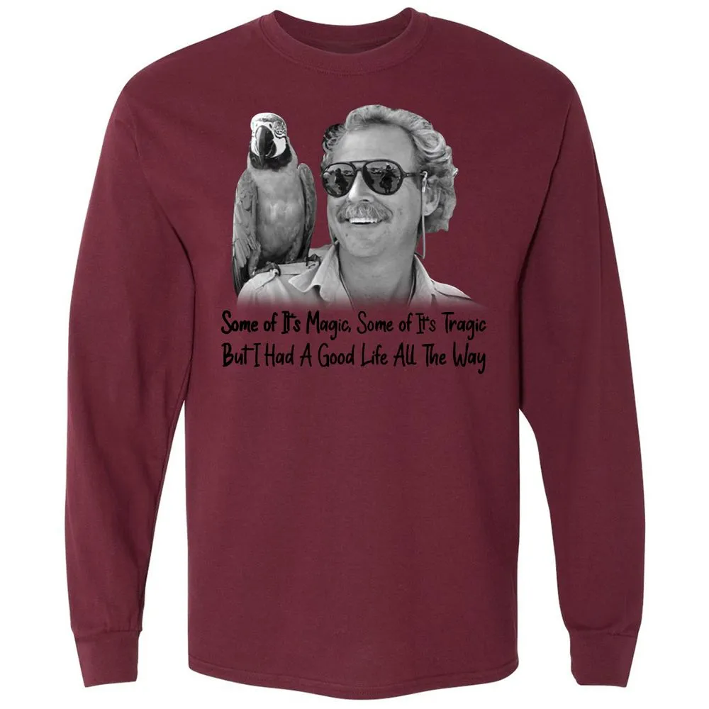 Long Sleeve T-Shirt - X2C1R1UC - Maroon - 11