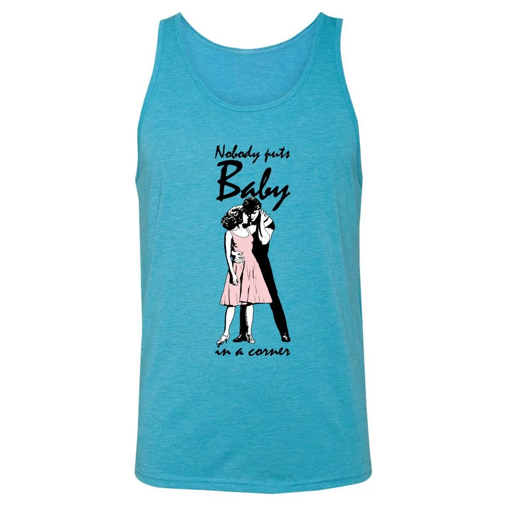 Unisex Jersey Tank - 8CSA698Y - Aqua Triblend - 3
