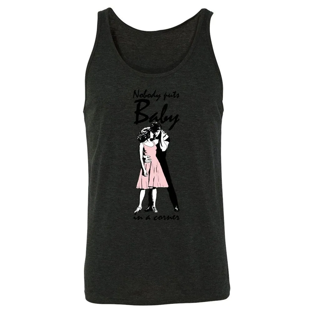 Unisex Jersey Tank - 8CSA698Y - Charcoal Black Triblend - 5