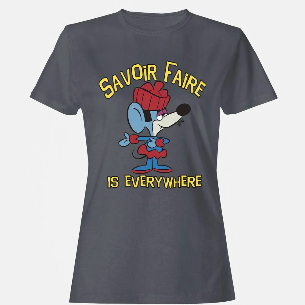 Women's T-Shirt - JK3HN2S7 - Dark Heather - 5
