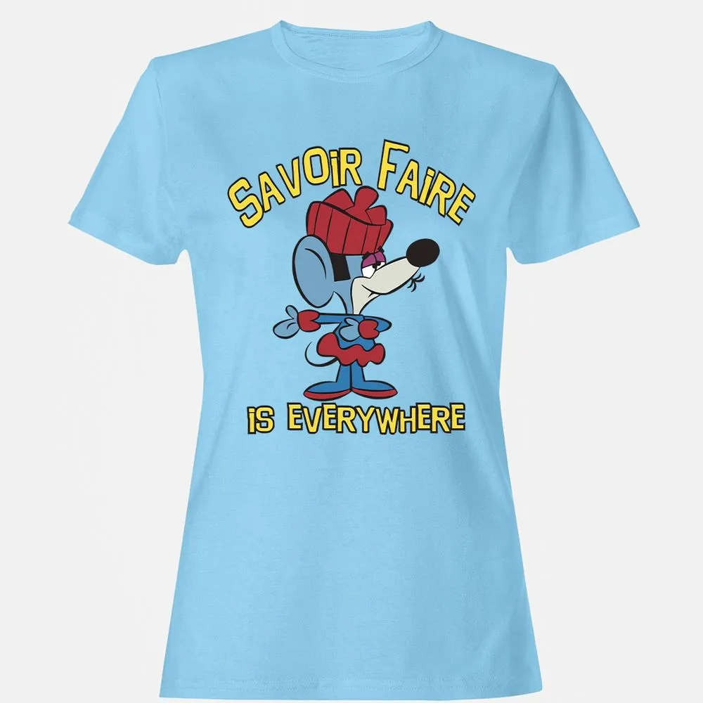 Women's T-Shirt - JK3HN2S7 - Light Blue - 8