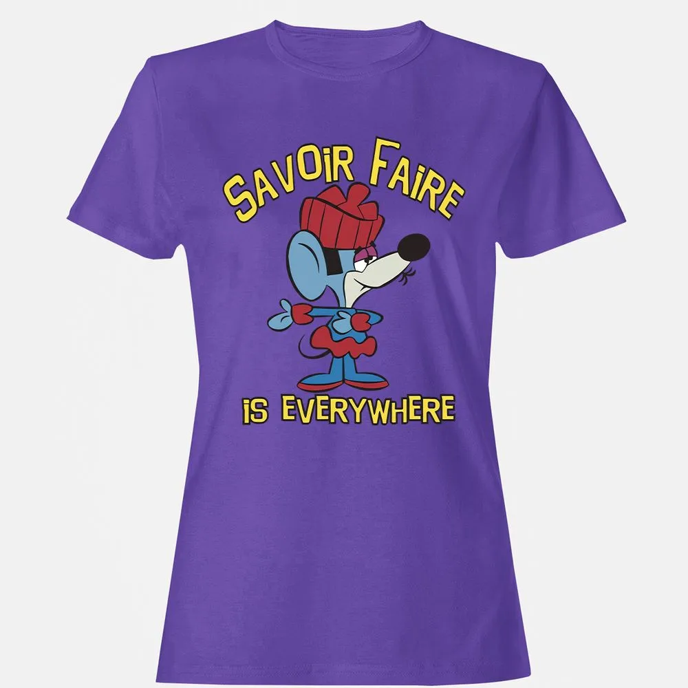 Women's T-Shirt - JK3HN2S7 - Purple - 12