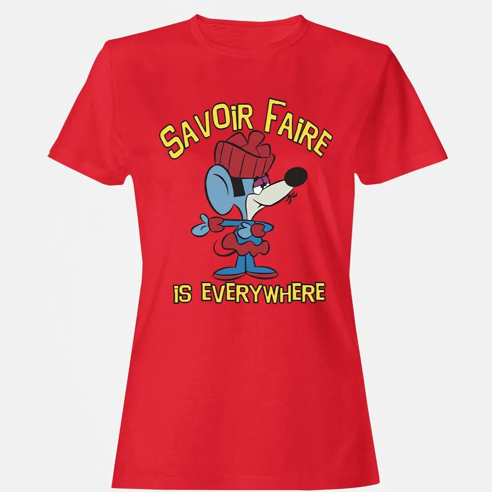 Women's T-Shirt - JK3HN2S7 - Red - 13
