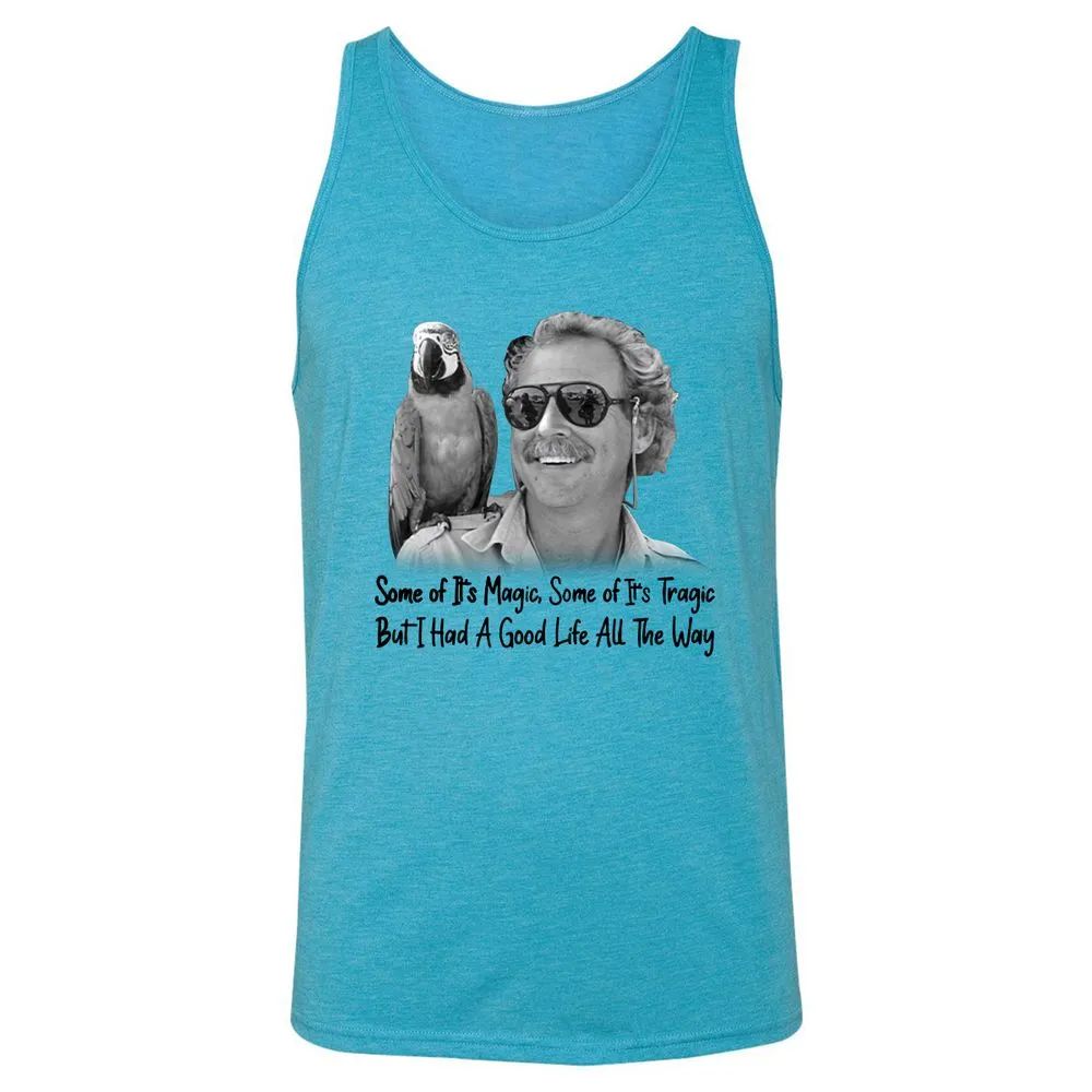 Unisex Jersey Tank - VRME4WHF - Aqua Triblend - 3