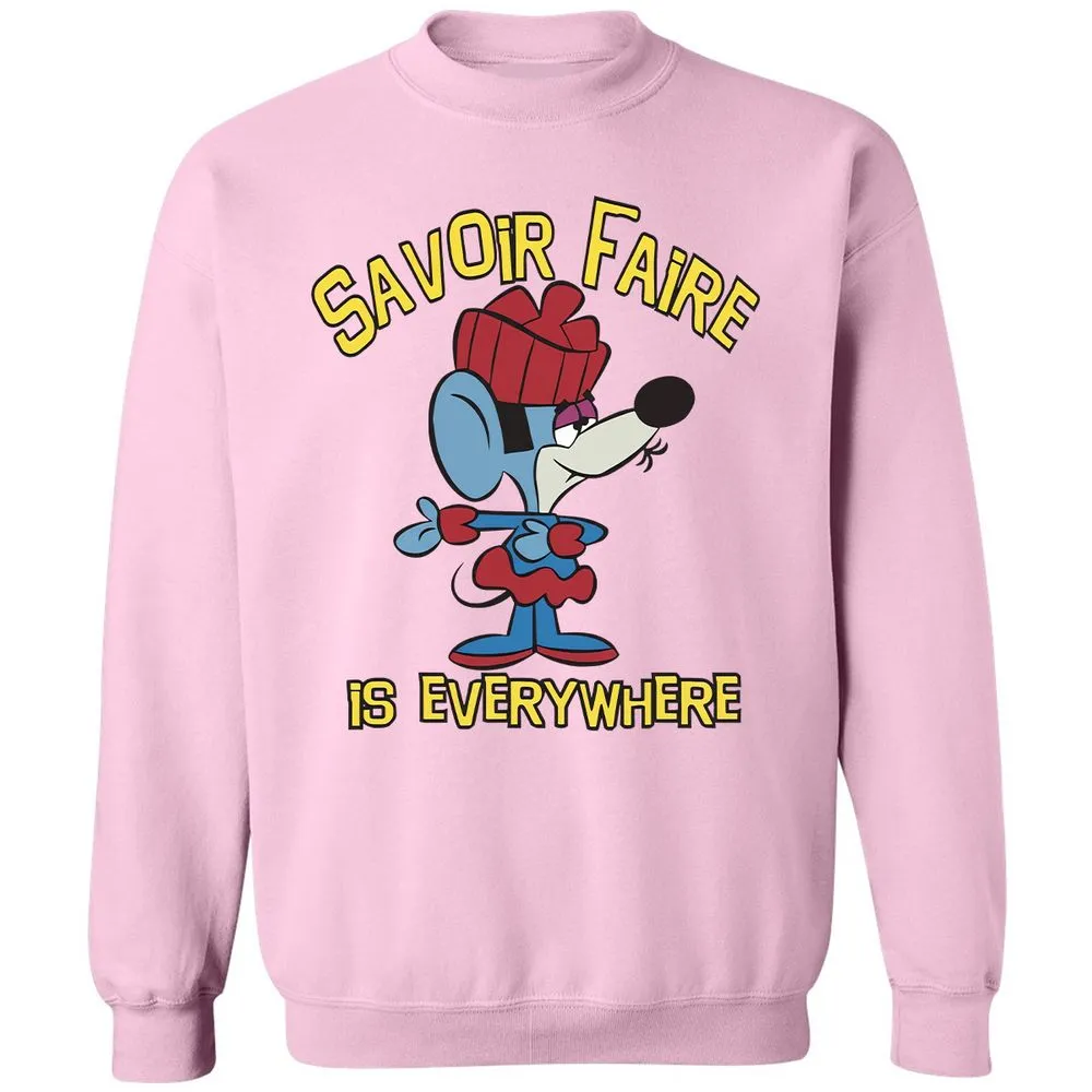 Classic Unisex Sweatshirt - 6ADU5NUK - Light Pink - 3