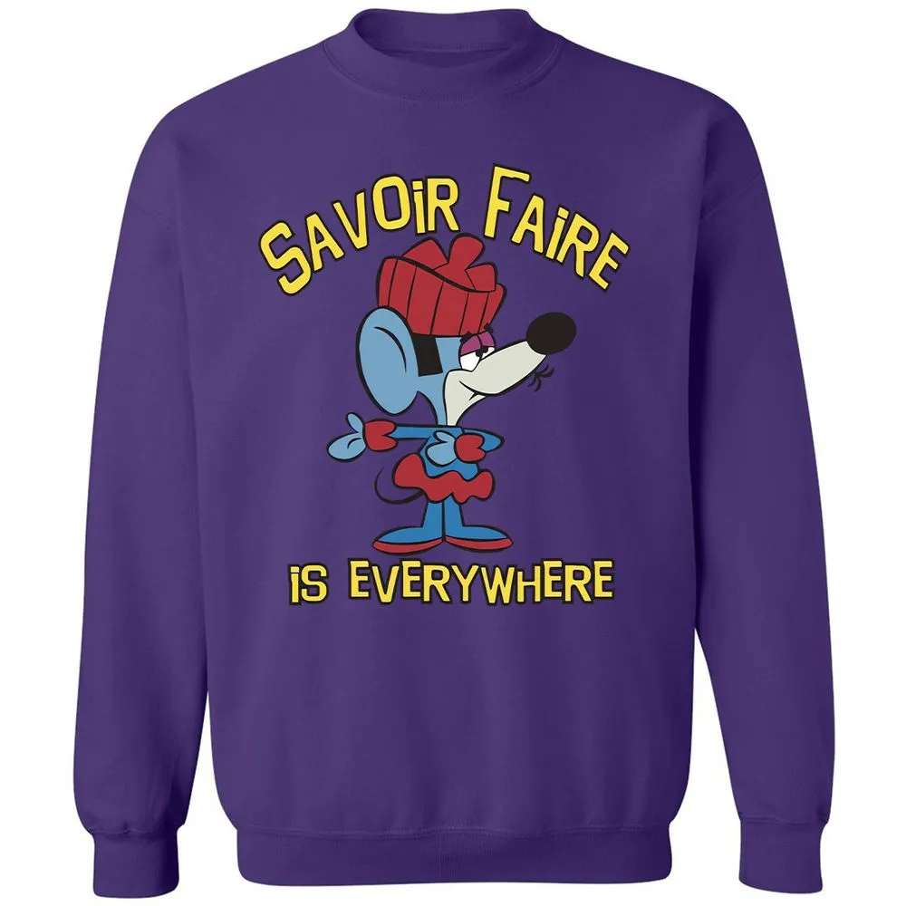 Classic Unisex Sweatshirt - 6ADU5NUK - Purple - 6