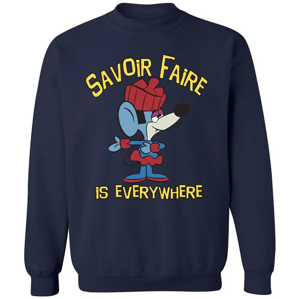 Classic Unisex Sweatshirt - 6ADU5NUK - Navy - 8