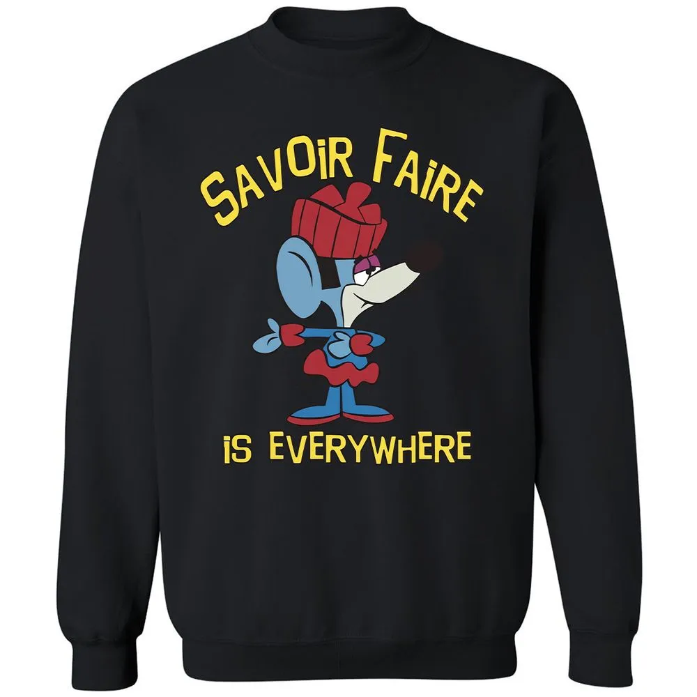 Classic Unisex Sweatshirt - 6ADU5NUK - Black - 12