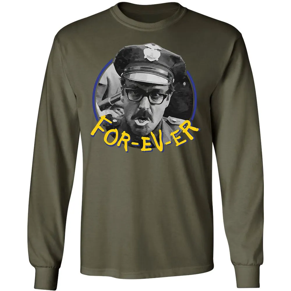 Long Sleeve T-Shirt - H4VT5YK4 - Military Green - 7