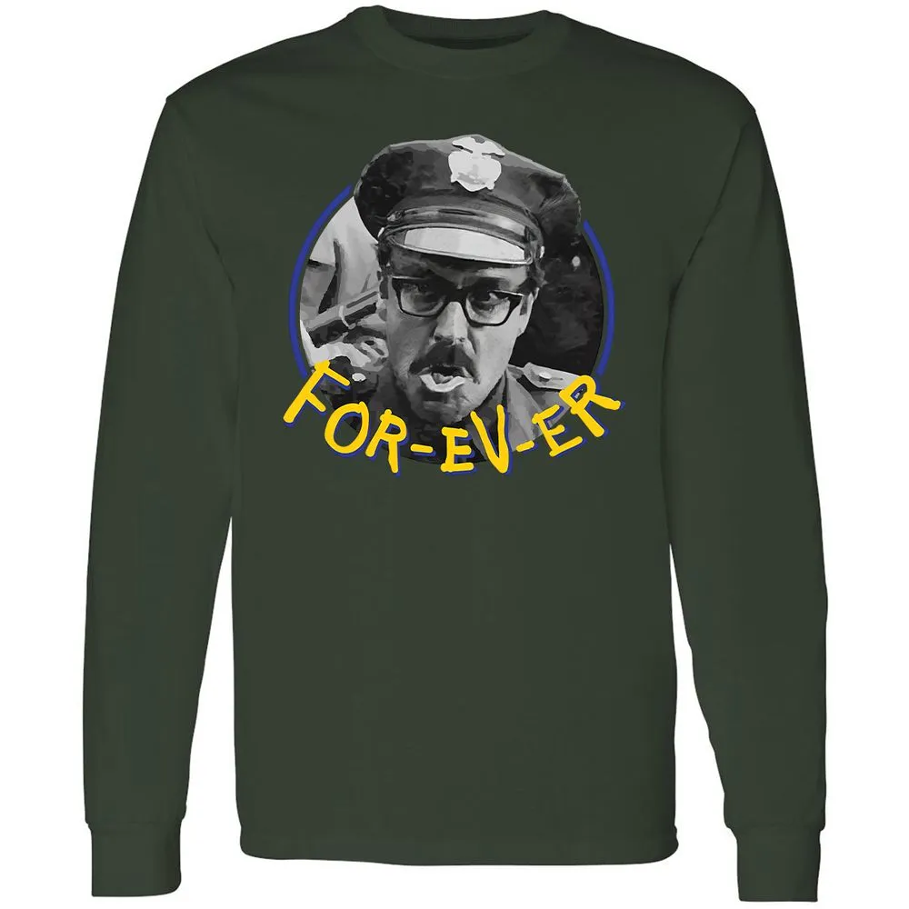 Long Sleeve T-Shirt - H4VT5YK4 - Forest Green - 8