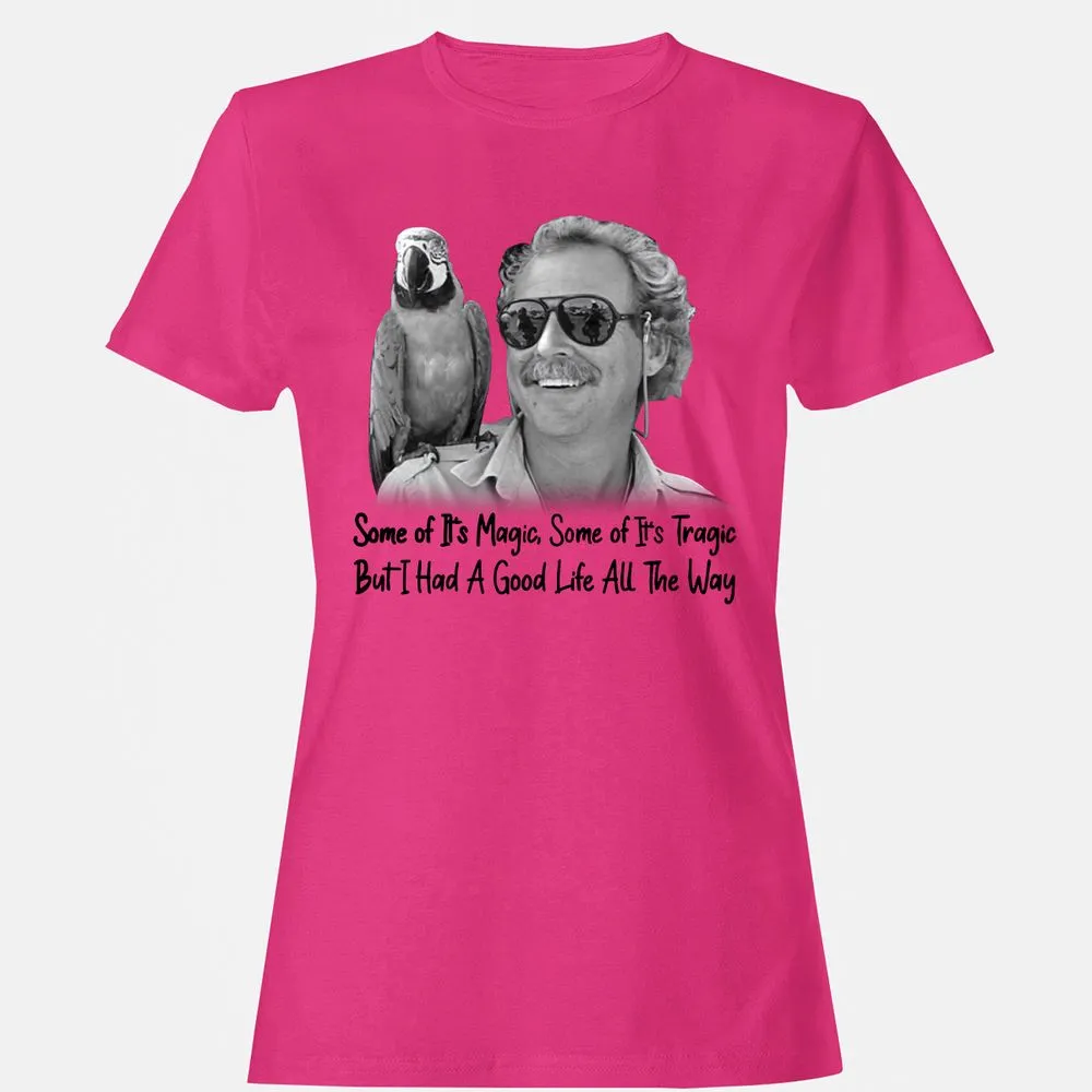 Women's T-Shirt - B5YGJ9PZ - Heliconia - 6