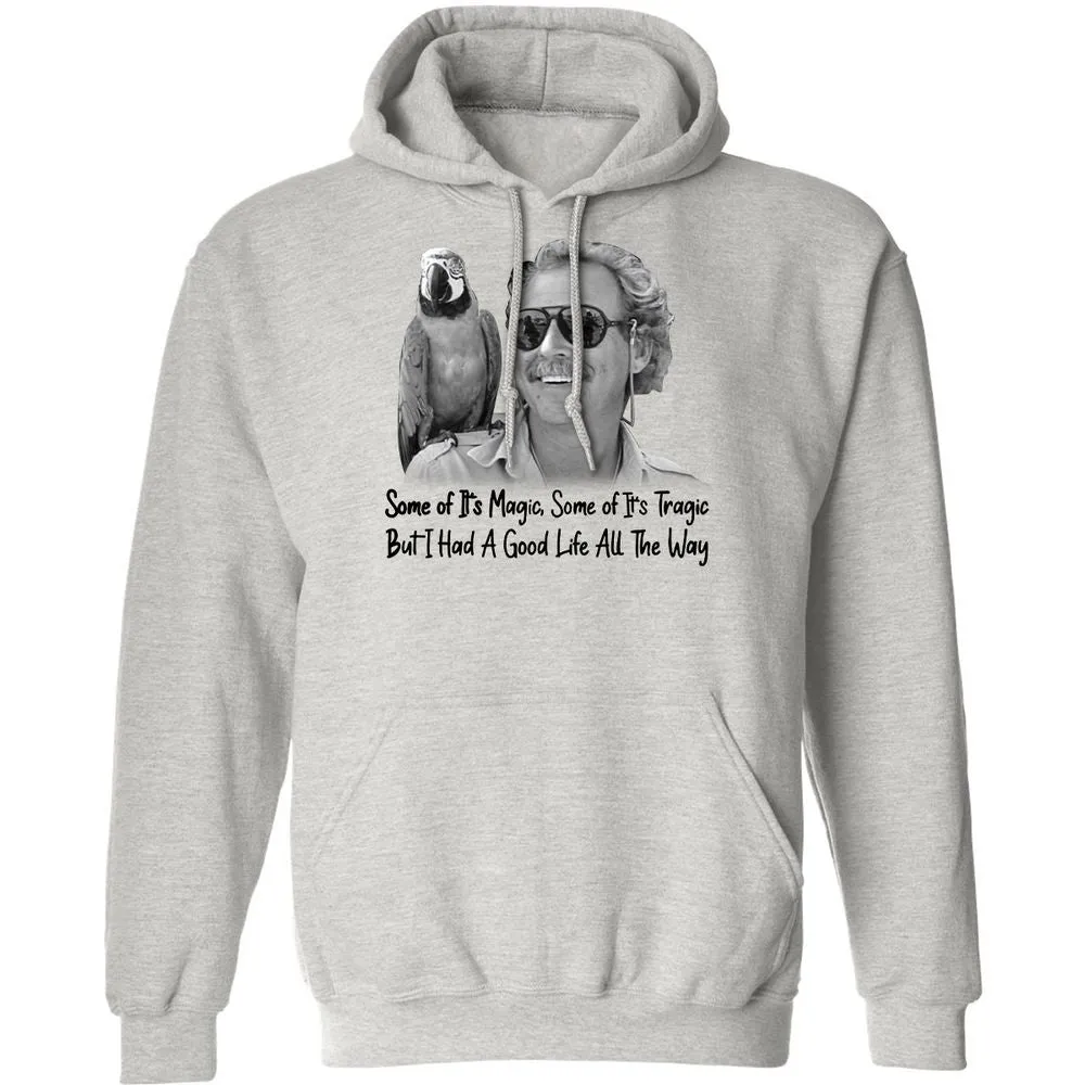 Classic Unisex Hoodie - NLTKJ1SL - Ash - 2