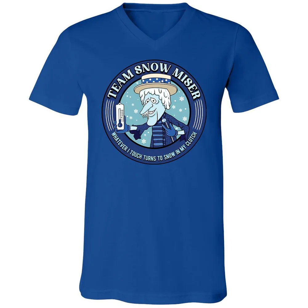 Unisex V-Neck T-Shirt - BW49SU5H - True Royal - 4