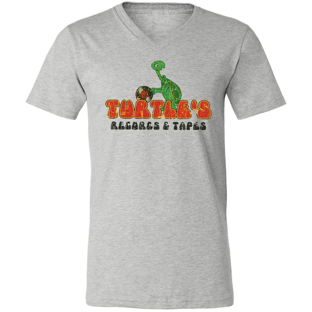 Unisex V-Neck T-Shirt - R58Q5DF1 - Athletic Heather - 7