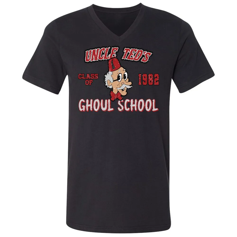 Unisex V-Neck T-Shirt - UN5WGY39 - Black - 16
