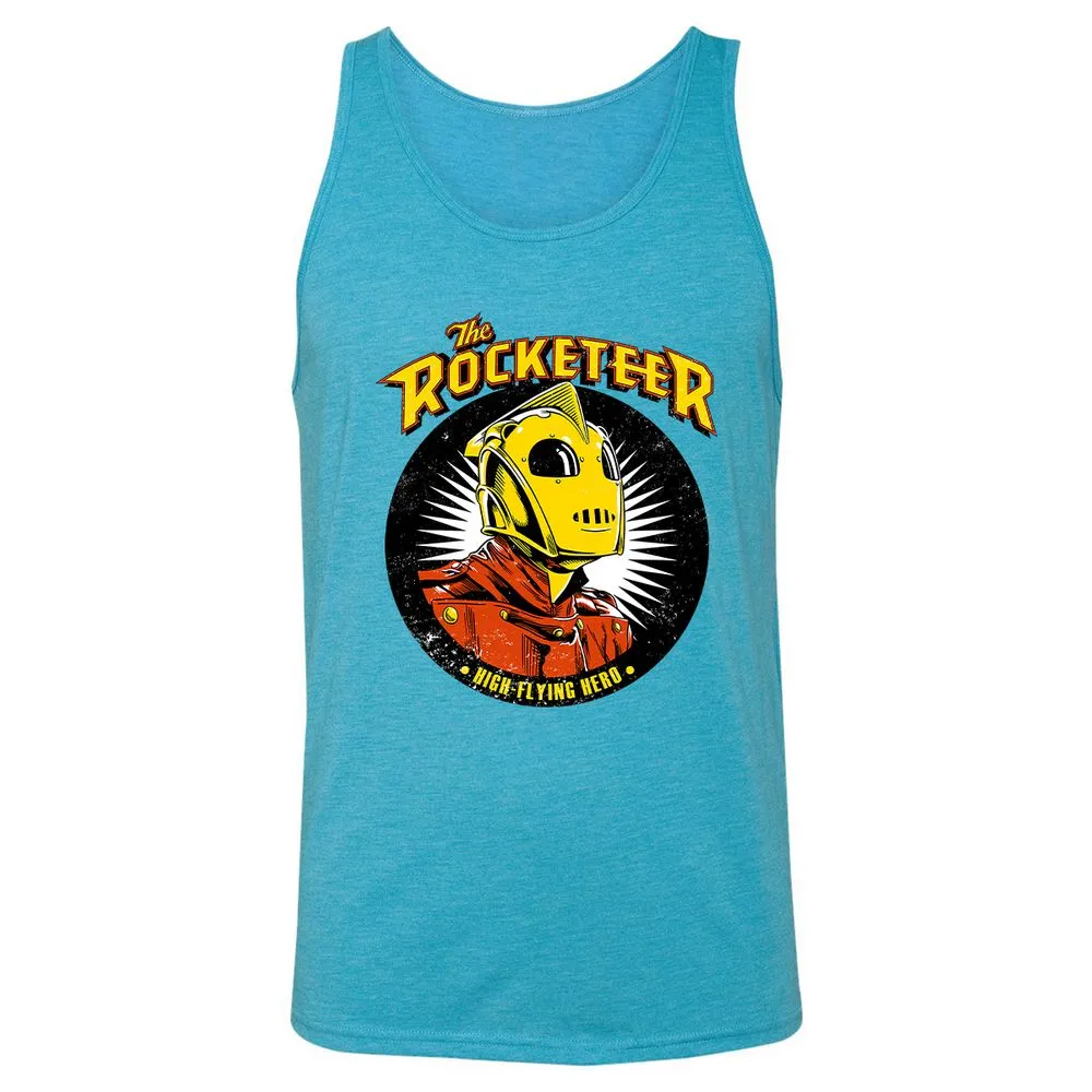 Unisex Jersey Tank - PTLFHTJ8 - Aqua Triblend - 3