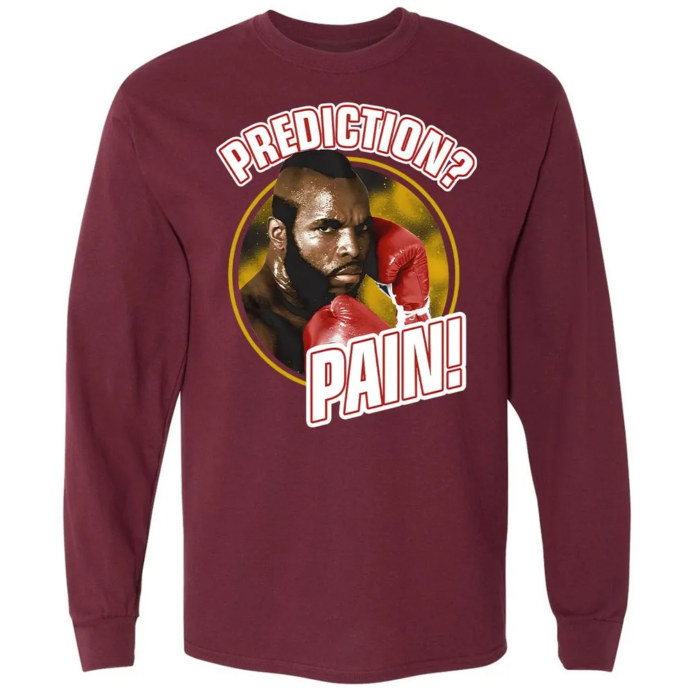Long Sleeve T-Shirt - 6TUPZ7C2 - Maroon - 11